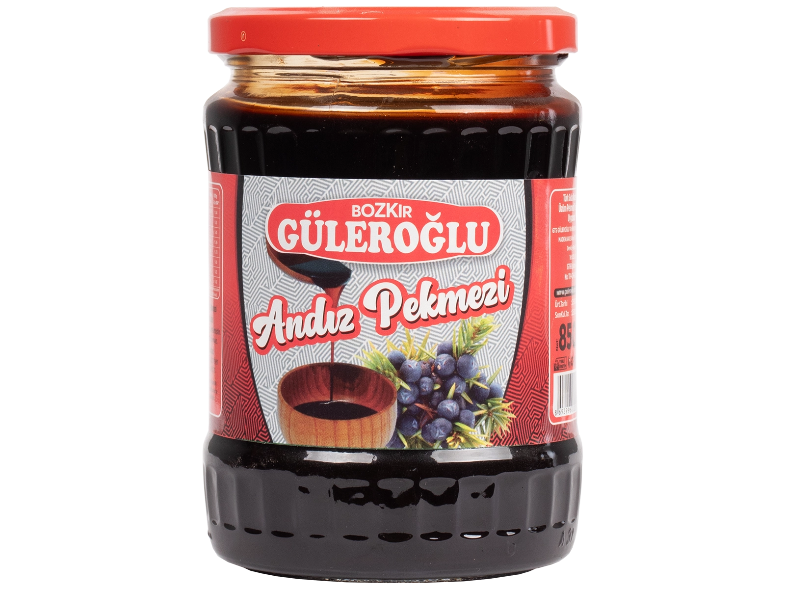  Güleroğlu Andız Pekmezi Cam Kavanoz Net 850 Gr