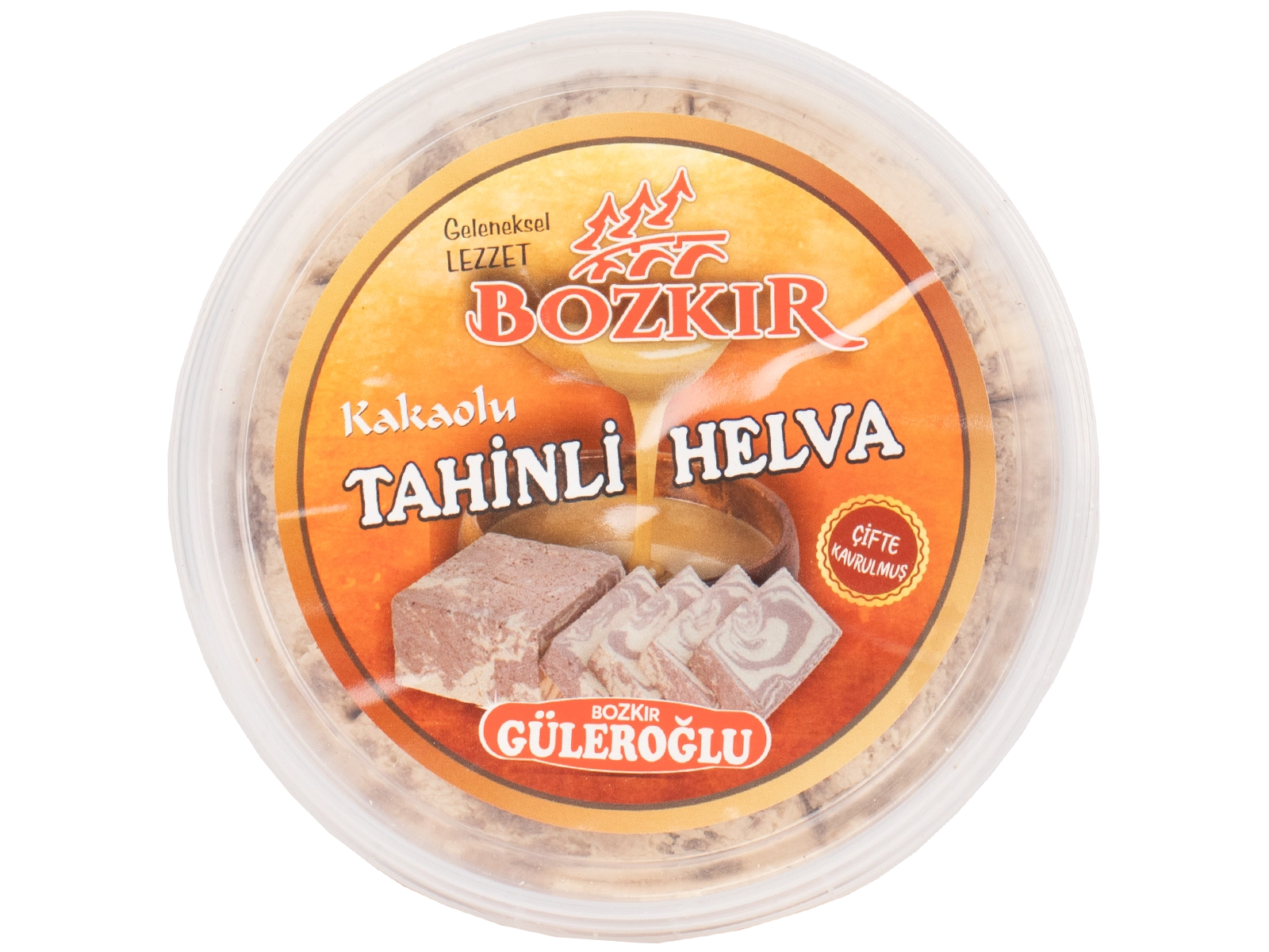 Güleroğlu Kakaolu Tahinli Helva Plastik Kutu Net 450 Gr