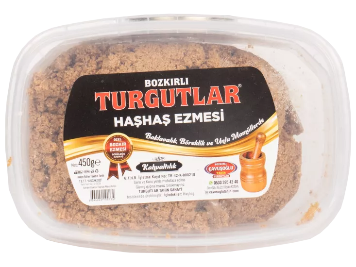 Güleroğlu Haşhaş Ezmesi Net 450 Gr