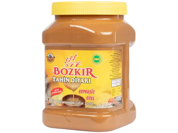 Güleroğlu Kepeksiz Bozkır Tahini Plastik Kutu