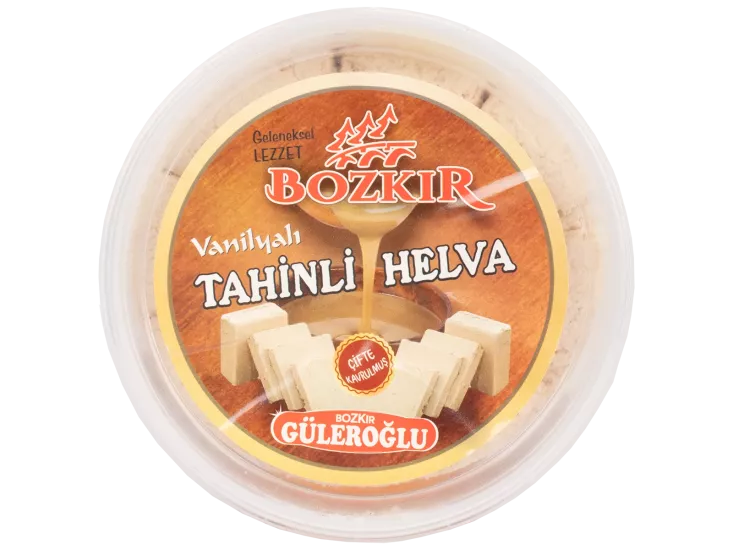 Güleroğlu Vanilyalı Tahinli Helva Net 450 Gr
